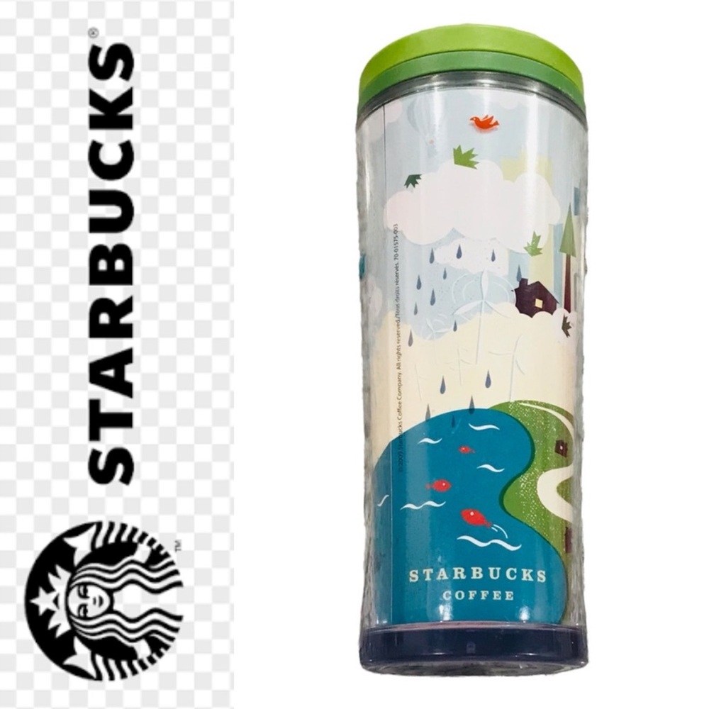 2009 Starbucks Country Scene Travel Mug Tumblr